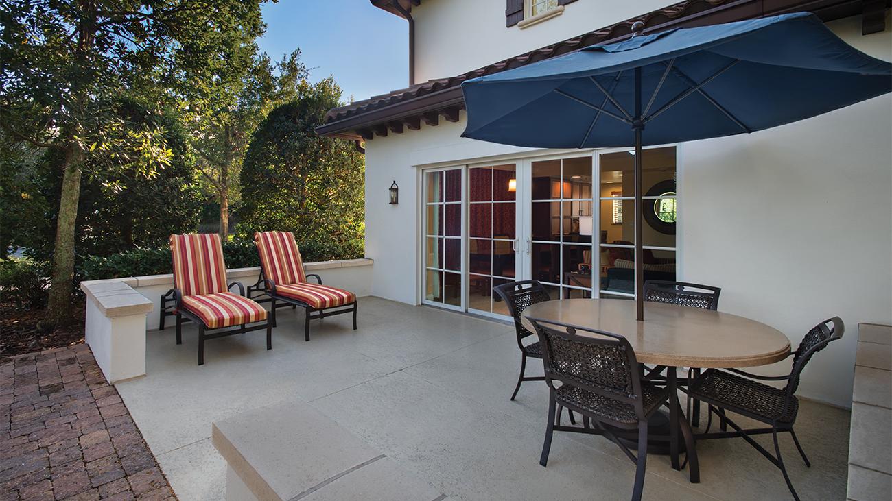 Patio (3-Bedroom Townhome)
